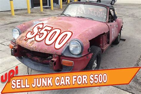 $500 for junk cars|$1000 junk car offer.